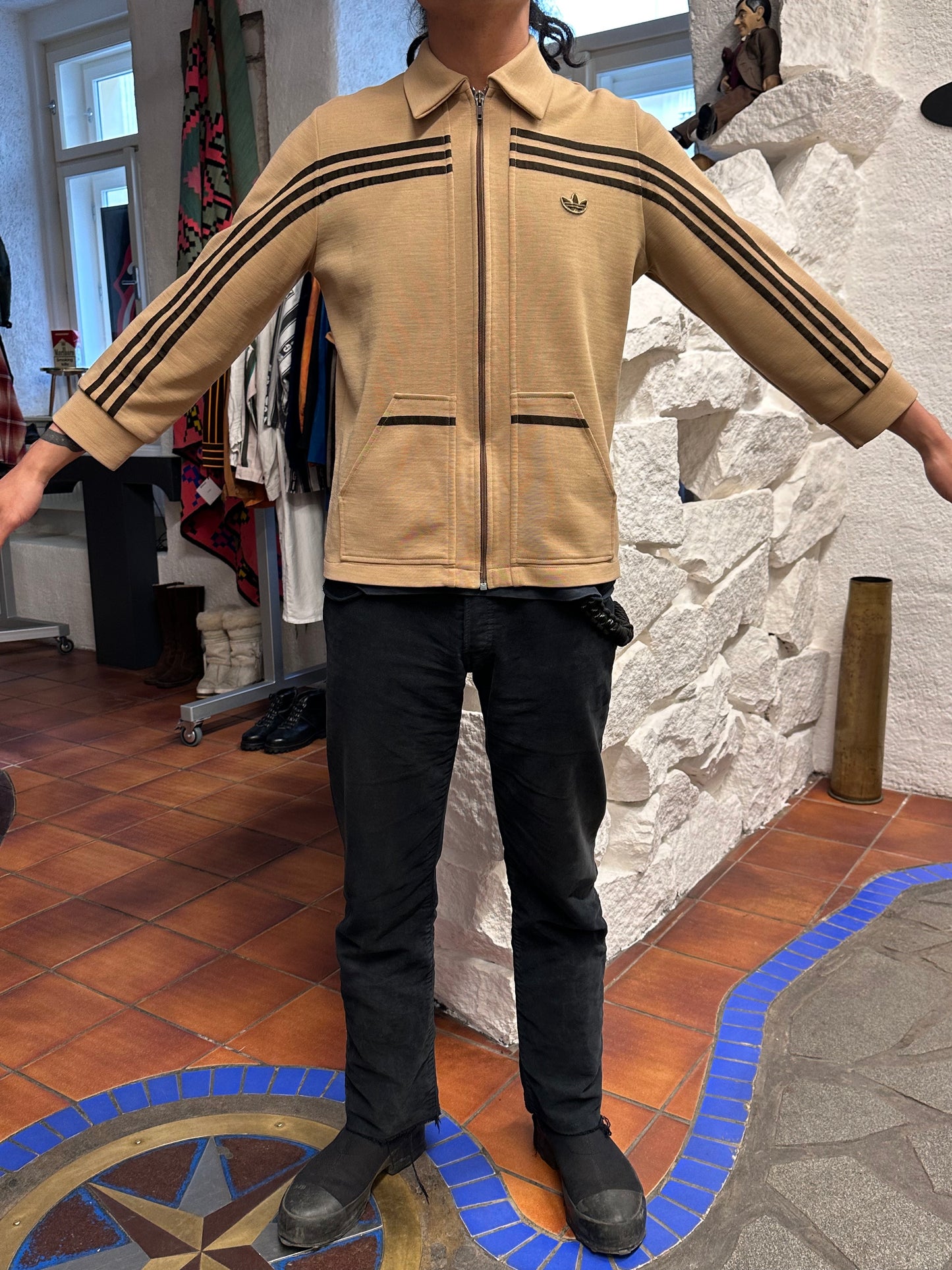 1970's adidas west germany club jersey jacket