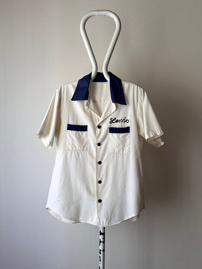70's 80's Bowling shirt 70年代 80年代 ボーリングシャツ Vintage ヴィンテージ Toto 古着屋 プラハ 古着 Praha Prague Vintage store ユーロ古着 ヨーロッパ古着 フランス買い付け