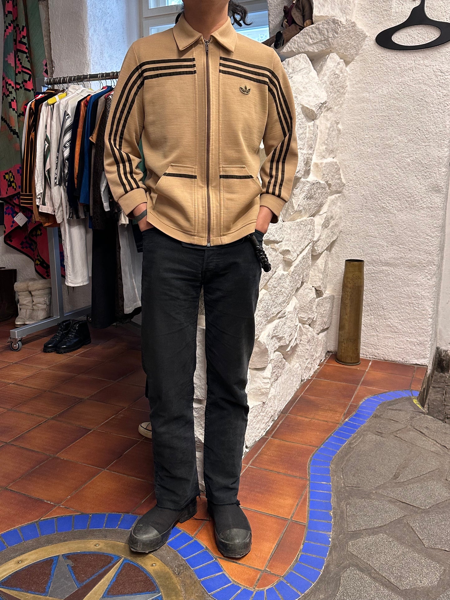 1970's adidas west germany club jersey jacket