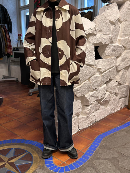 70s Finland Cotton/Rayon Jacket