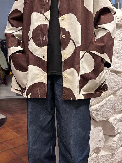 70s Finland Cotton/Rayon Jacket