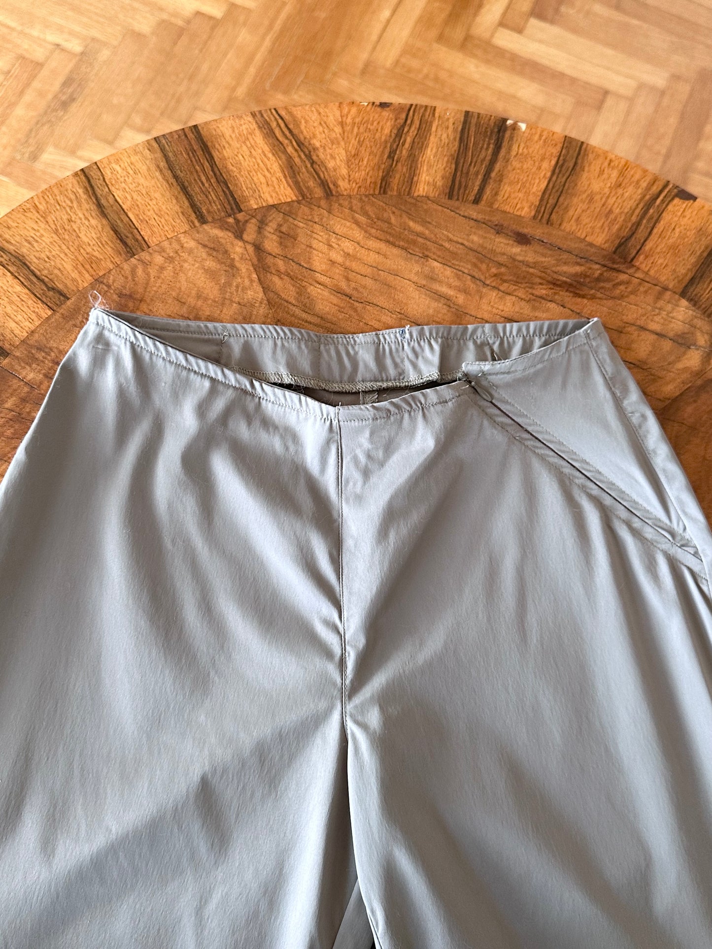 Italy odd zip pants - W29