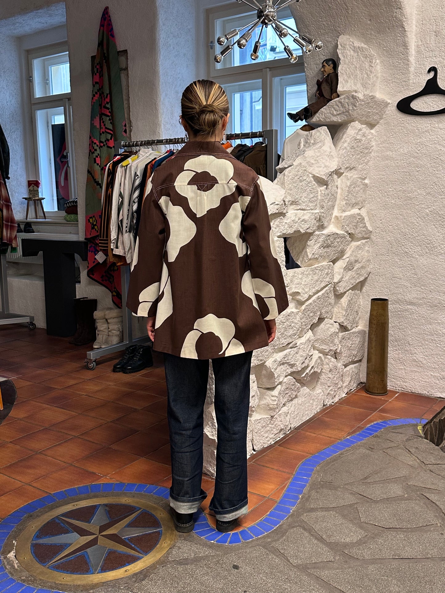 70s Finland Cotton/Rayon Jacket