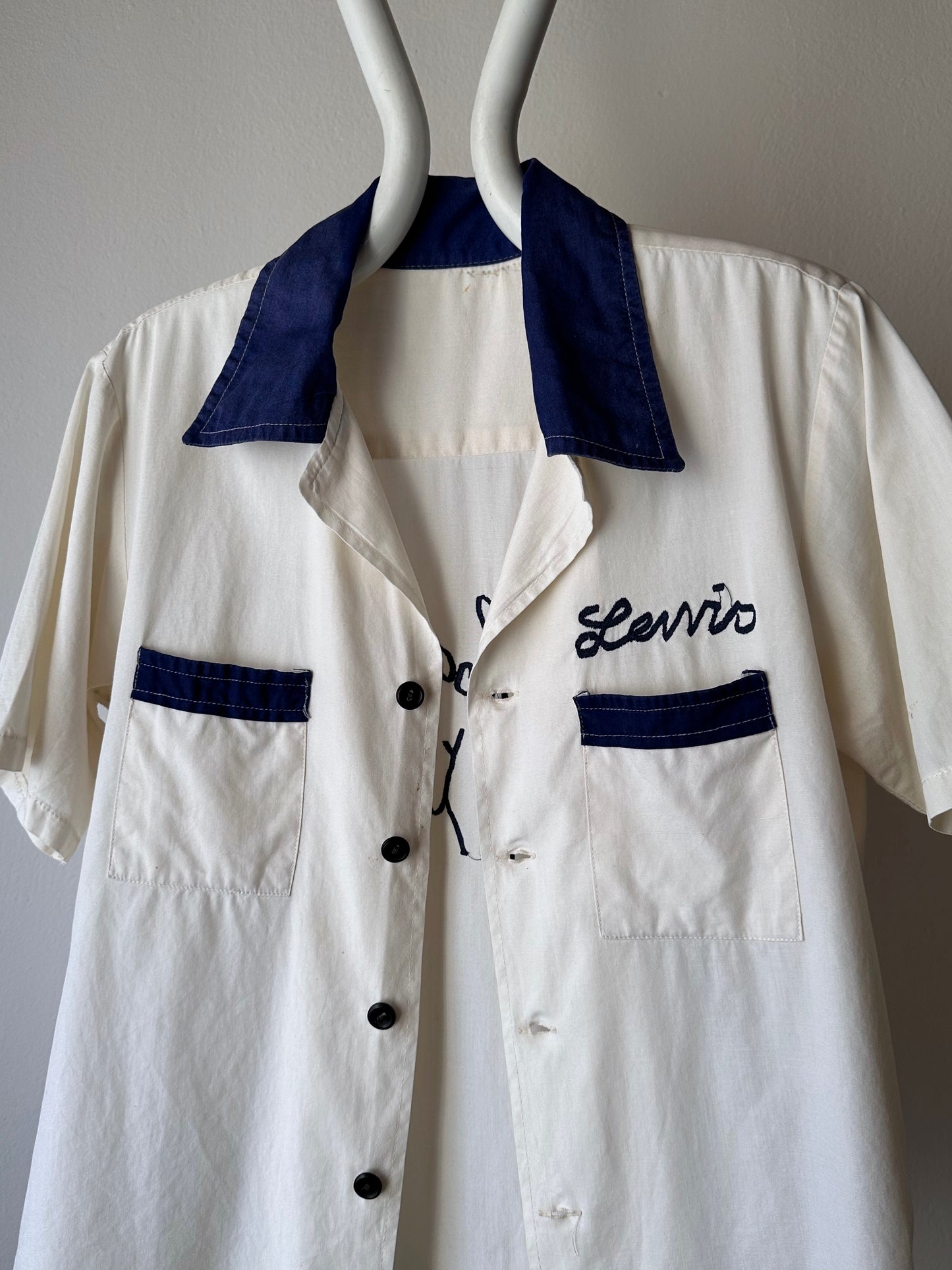 70's 80's Bowling shirt 70年代 80年代 ボーリングシャツ Vintage ヴィンテージ Toto 古着屋 プラハ 古着 Praha Prague Vintage store ユーロ古着 ヨーロッパ古着 フランス買い付け