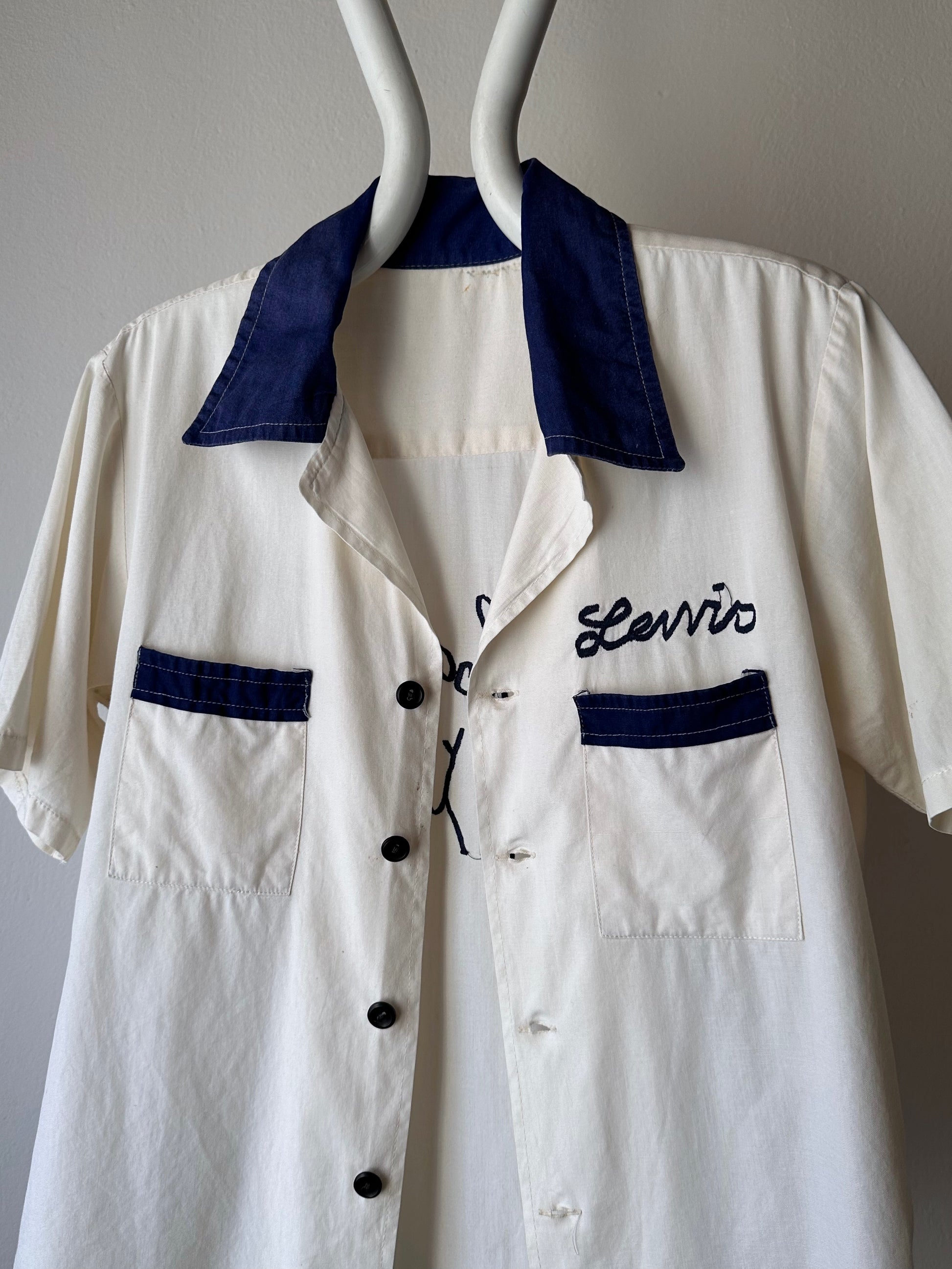 70's 80's Bowling shirt 70年代 80年代 ボーリングシャツ Vintage ヴィンテージ Toto 古着屋 プラハ 古着 Praha Prague Vintage store ユーロ古着 ヨーロッパ古着 フランス買い付け