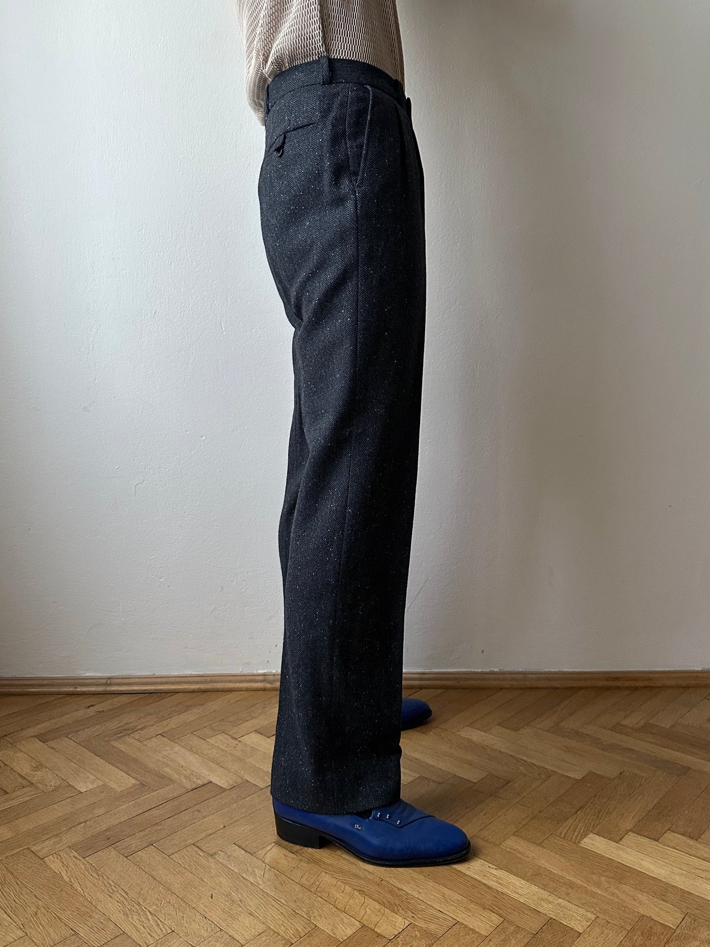 1980s Daniel Hechter Wool two piece suit, France