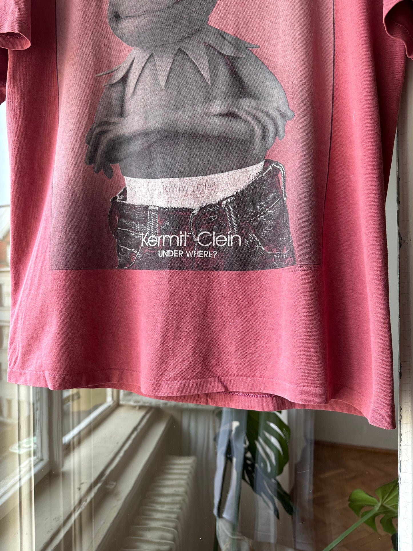 90s Kermit Clein 90's tee t shirt vintage カーミット カルバンクライン 90年代