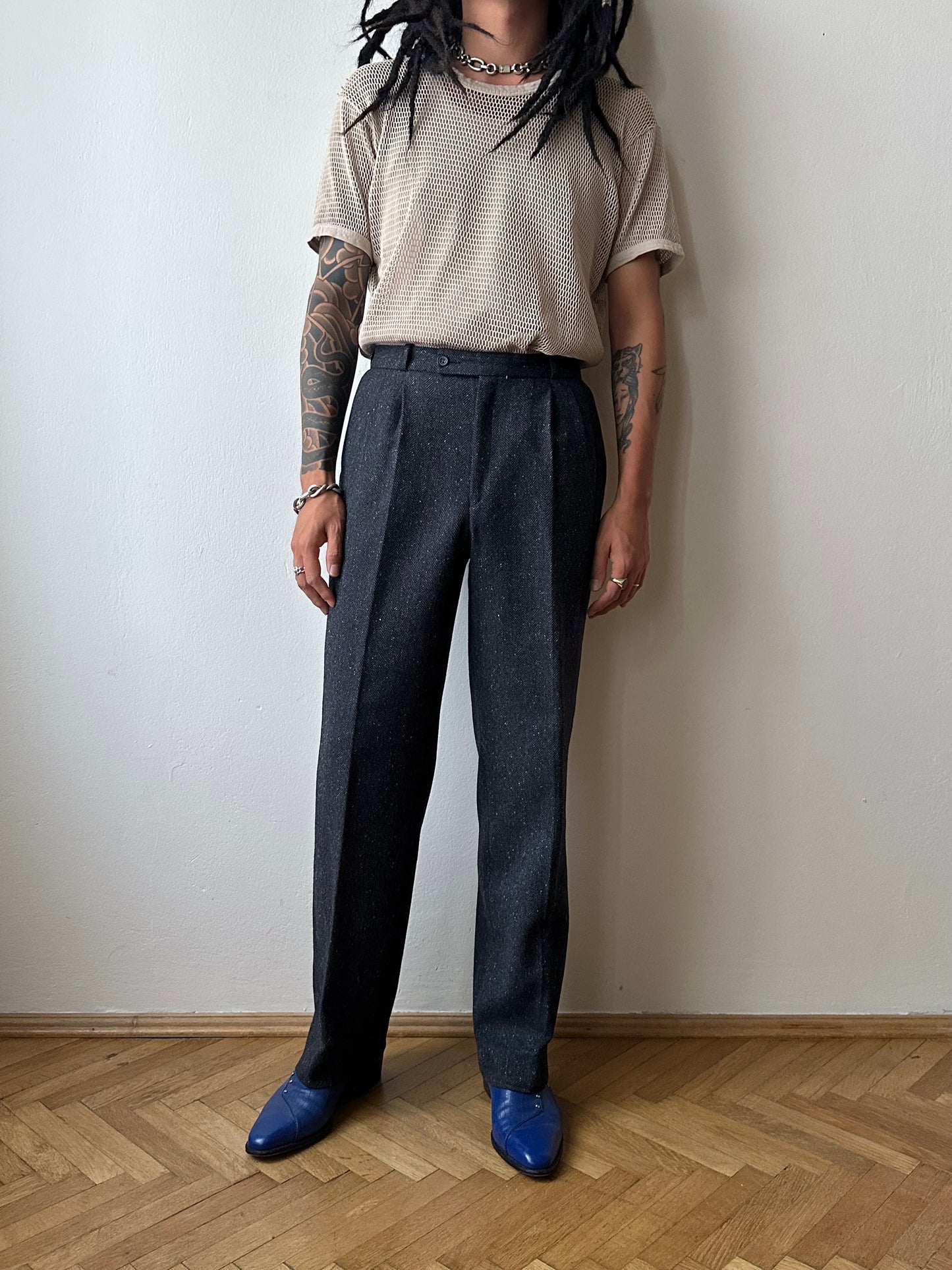 1980s Daniel Hechter Wool two piece suit, France