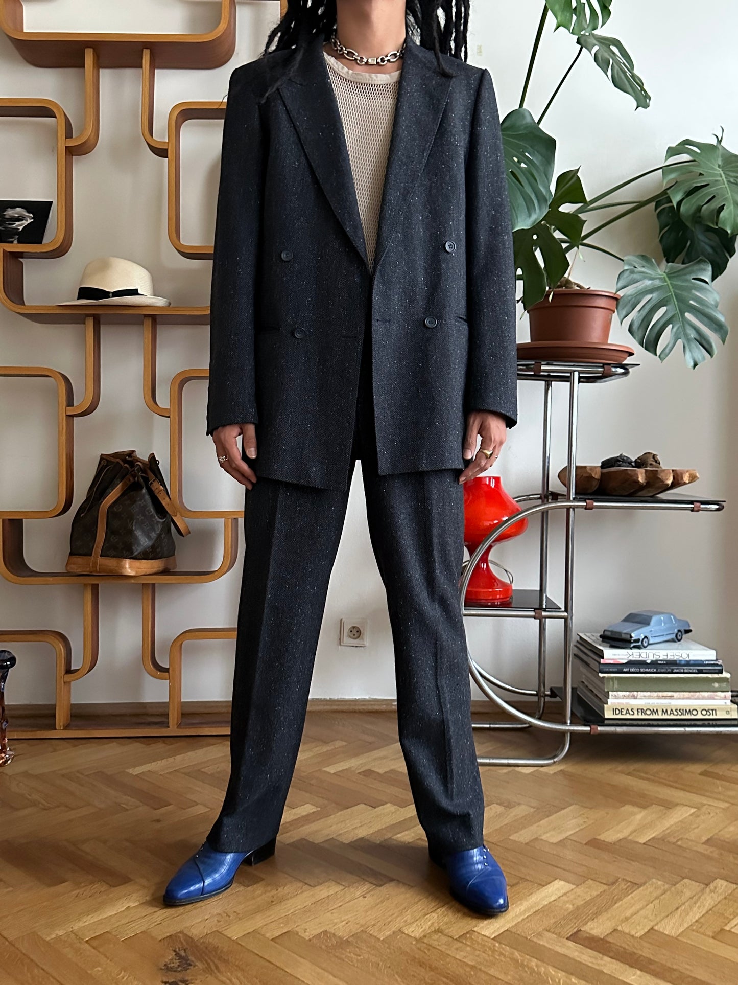 1980s Daniel Hechter Wool two piece suit, France