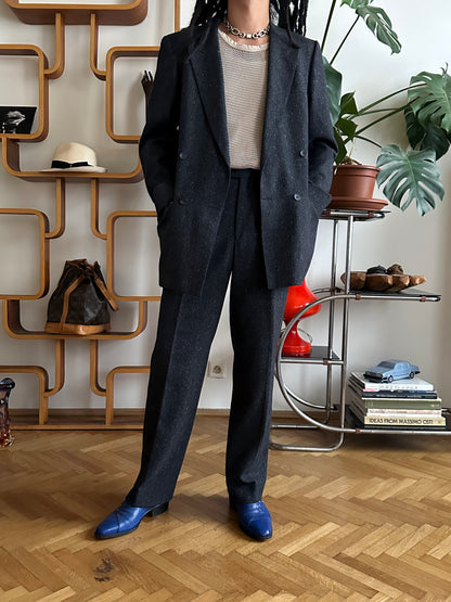 1980s Daniel Hechter Wool two piece suit, France