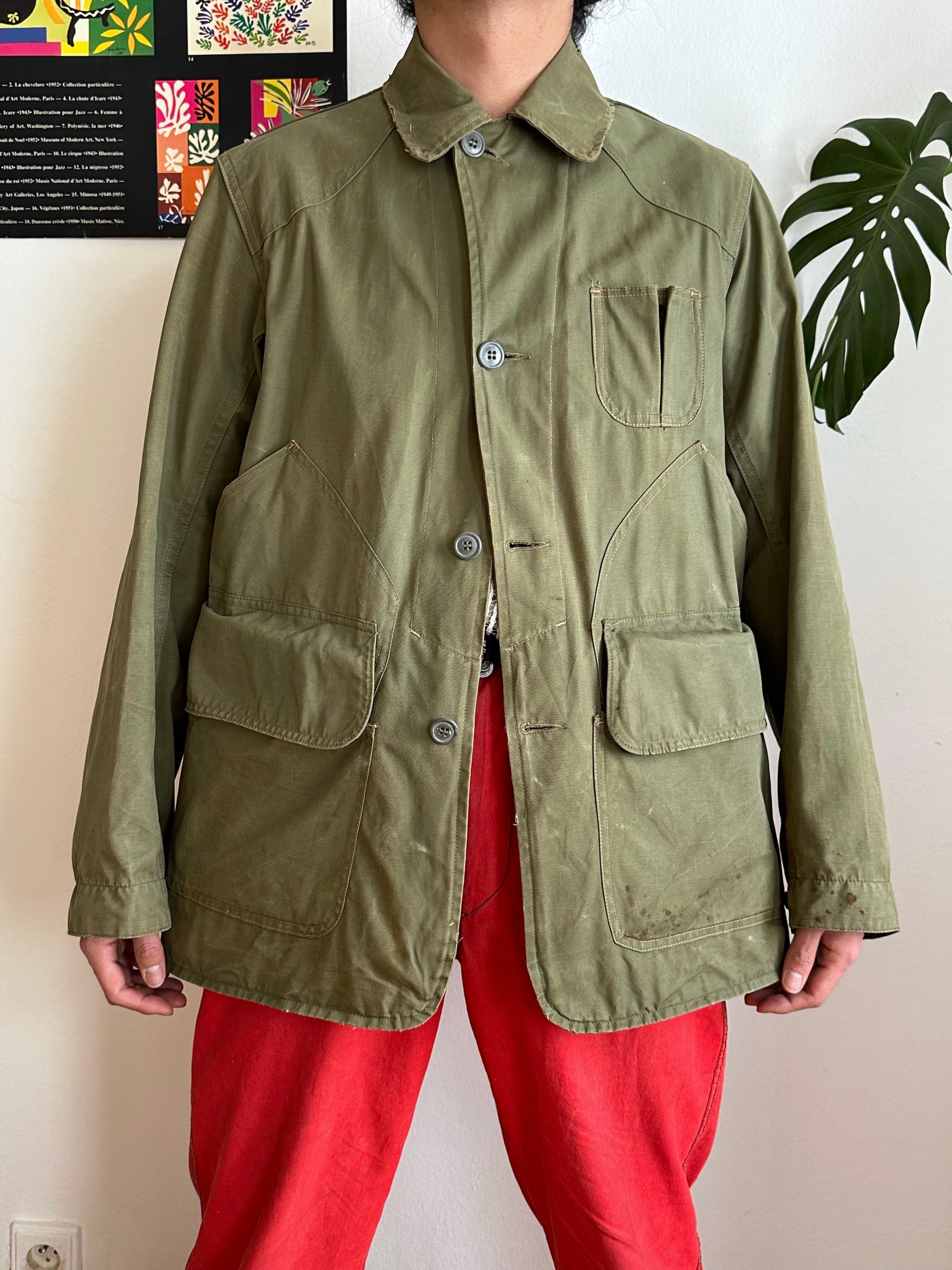 1930's 30s 30年代 L.L.Bean LL BEAN Hunting Jacket 1930s ハンティング ジャケット Vintage Rare レア Toto Vintage clothing shop Antique shop Praha Prague 古着屋 アメリカンヴィンテージ ヴィンテージ 古着卸 プラハ アンティークショップ