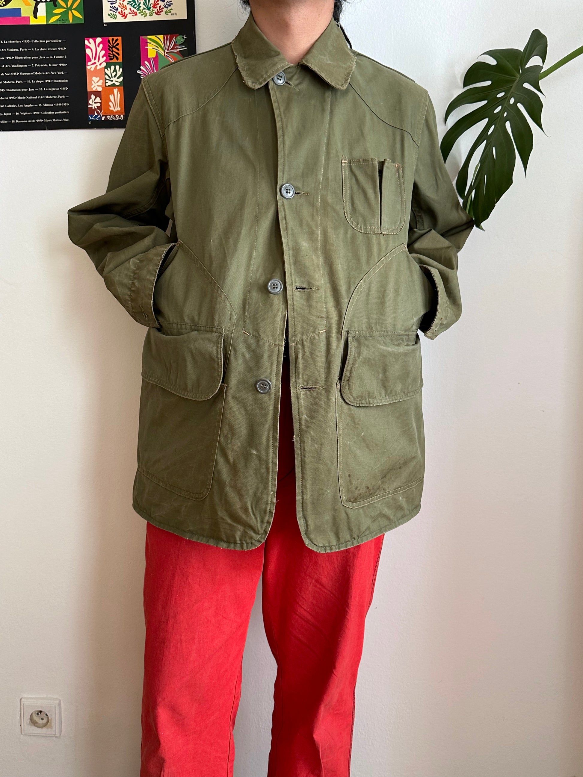 1930's 30s 30年代 L.L.Bean LL BEAN Hunting Jacket 1930s ハンティング ジャケット Vintage Rare レア Toto Vintage clothing shop Antique shop Praha Prague 古着屋 アメリカンヴィンテージ ヴィンテージ 古着卸 プラハ アンティークショップ