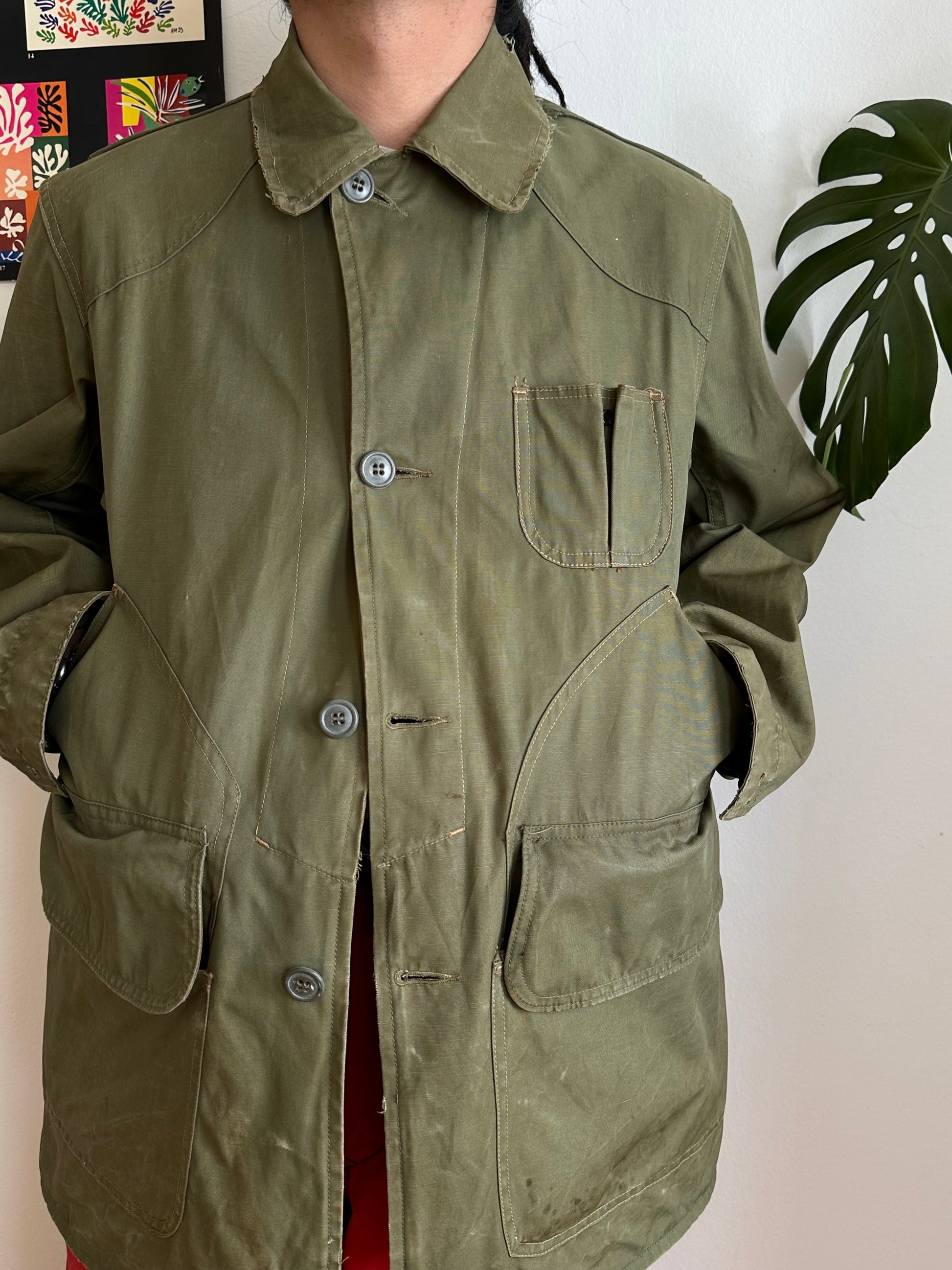 1930's 30s 30年代 L.L.Bean LL BEAN Hunting Jacket 1930s ハンティング ジャケット Vintage Rare レア Toto Vintage clothing shop Antique shop Praha Prague 古着屋 アメリカンヴィンテージ ヴィンテージ 古着卸 プラハ アンティークショップ