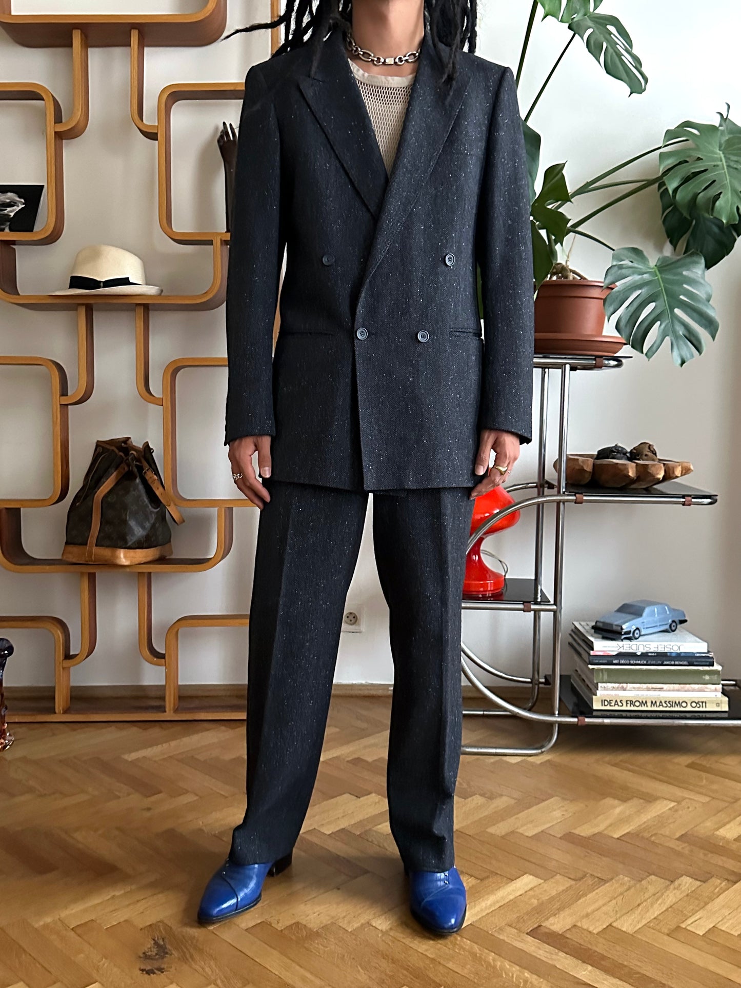 1980s Daniel Hechter Wool two piece suit, France