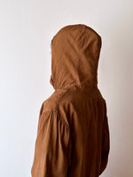 60s beautiful brown smock.