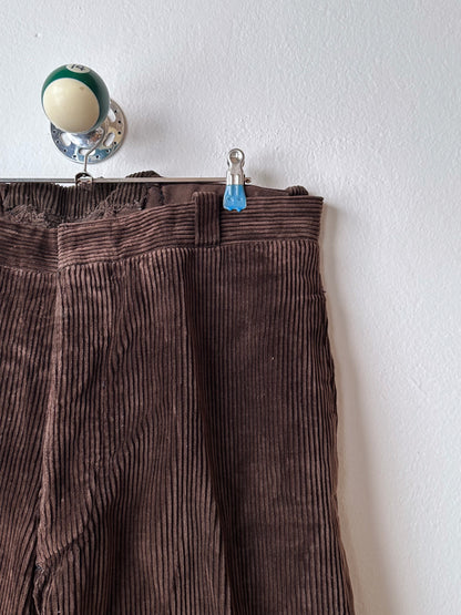 1930s French corduroy work trousers - w37