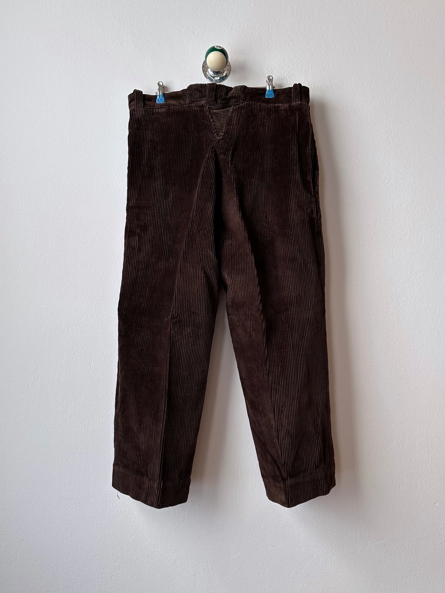 1930s French corduroy work trousers - w37