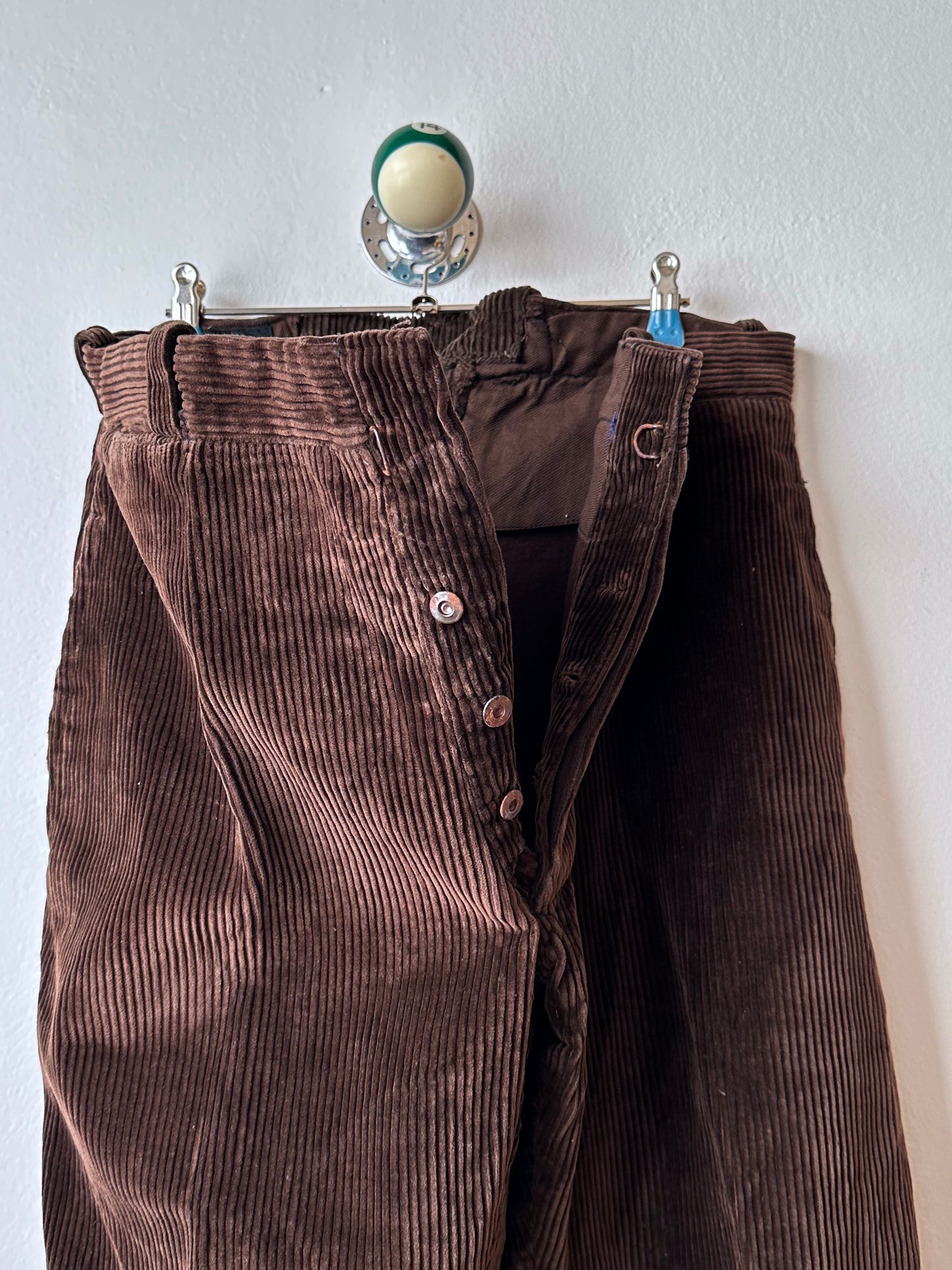 1930's French work corduroy コーデュロイ Toto Prague Praha Antique shop Vintage clothing store Second hand プラハ 古着屋 ユーロ古着 フランス買い付け 古着卸 30年代 フレンチワーク Hunting ハンティング