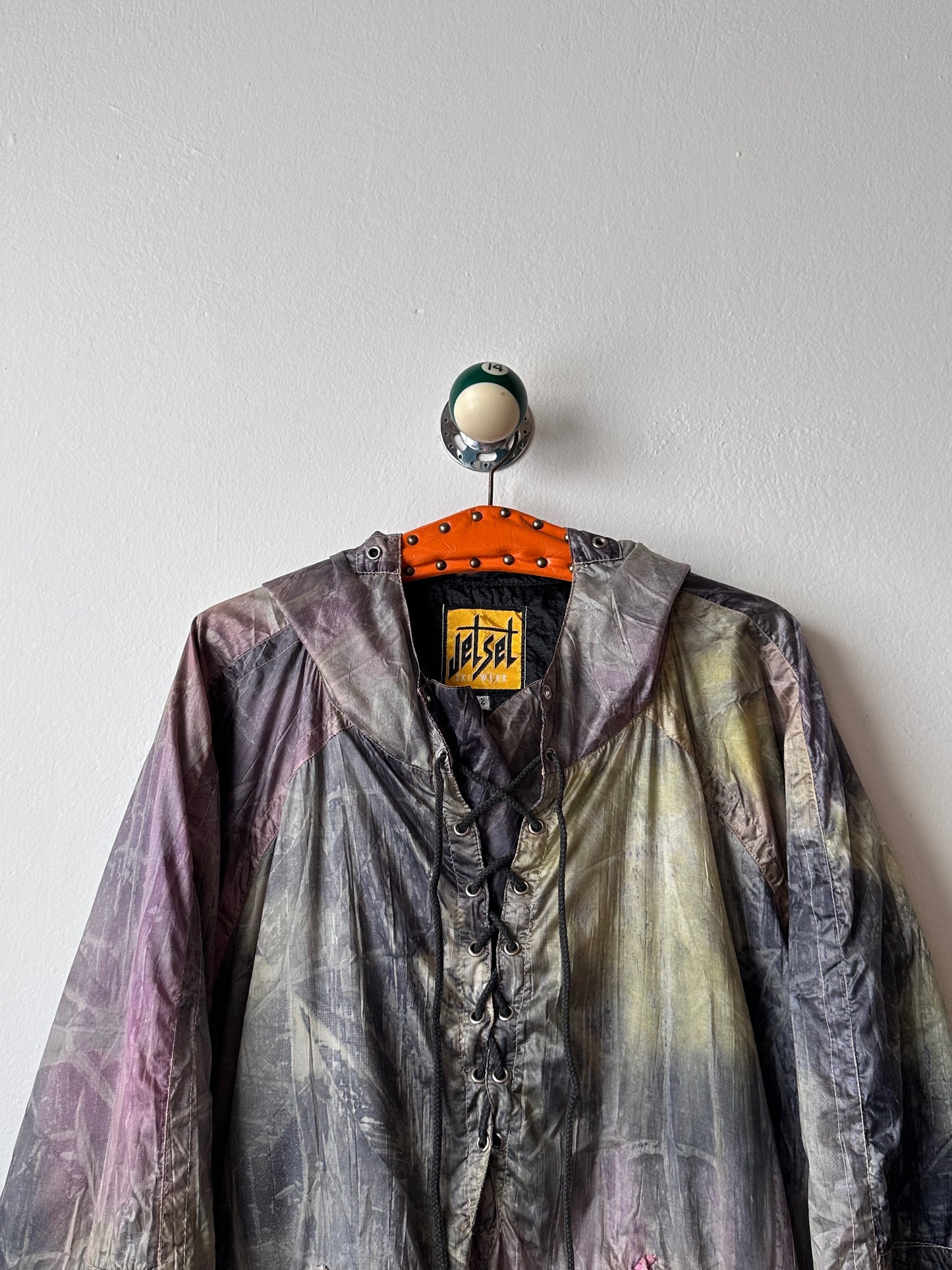 JET SET 1980's Vintage Ski smock Nylon Pullover Jacket Made in Italy Toto Prague Praha Antique shop Vintage clothing store Second hand プラハ 古着屋 ユーロ古着 フランス買い付け 古着卸 80年代