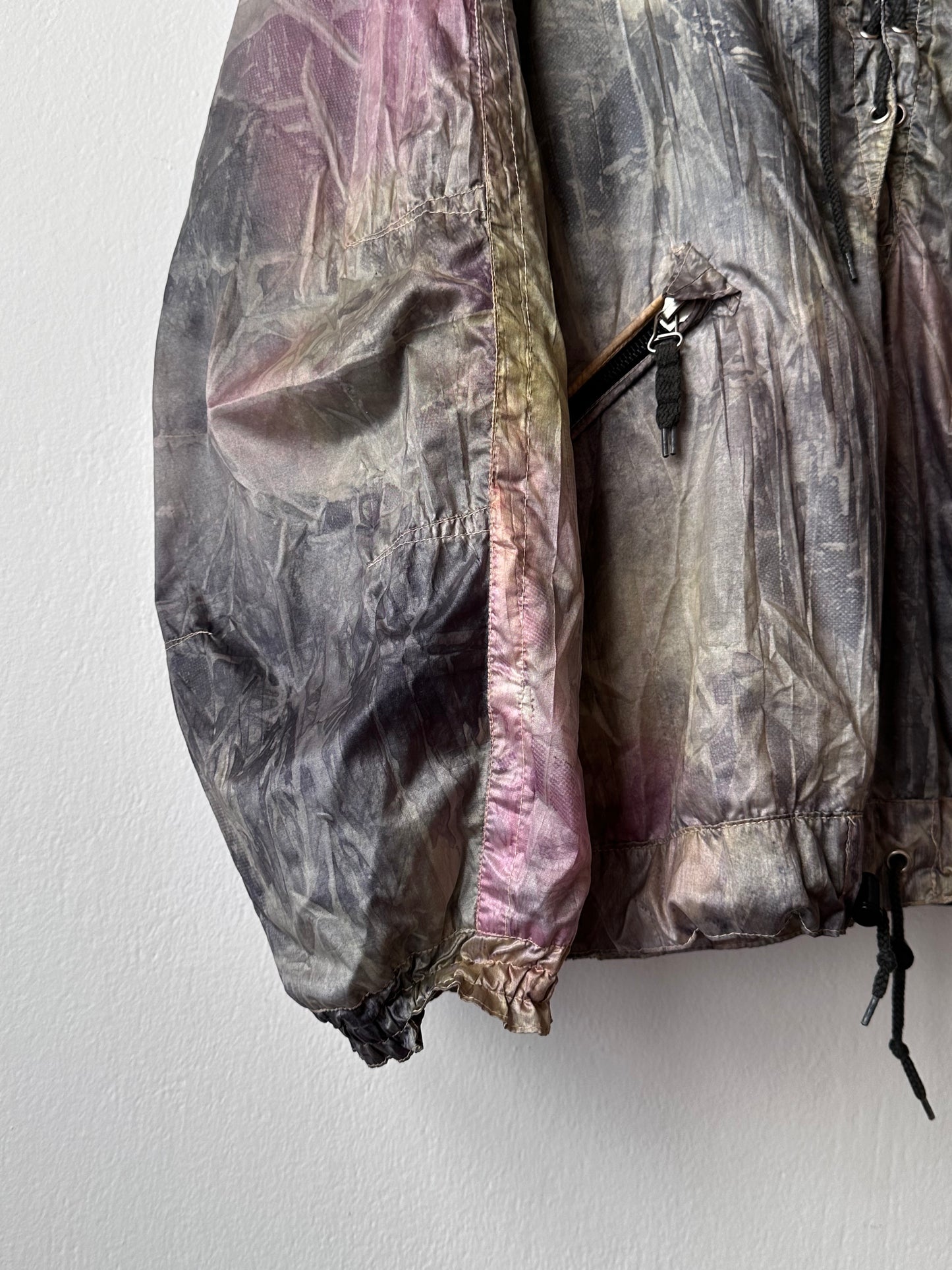 1990s JET SET nylon smock