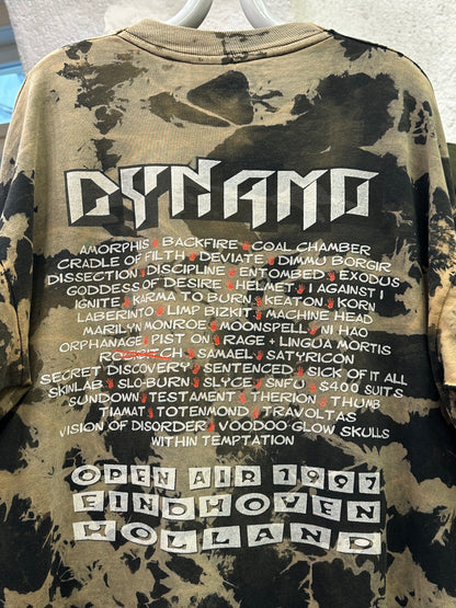 1997 Dynamo Open Air 90's T-shirt Tee Band T shirt Tシャツ Vintage ヴィンテージ 90年代 バンドTシャツ バンT Toto 古着屋 古着 Praha Prague プラハ Vintage store Vintage clothing ユーロ古着 ヨーロッパ古着 