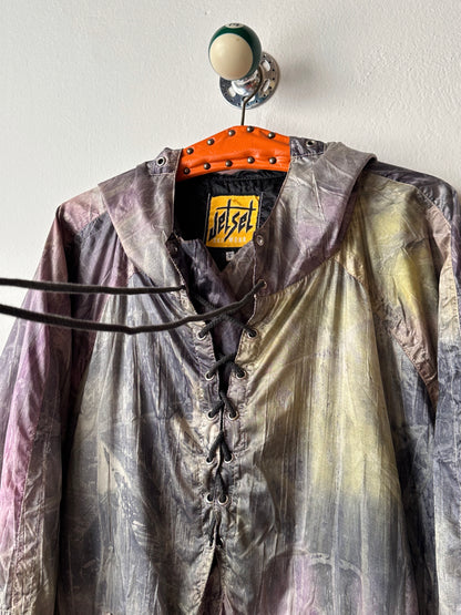 JET SET 1980's Vintage Ski smock Nylon Pullover Jacket Made in Italy Toto Prague Praha Antique shop Vintage clothing store Second hand プラハ 古着屋 ユーロ古着 フランス買い付け 古着卸 80年代