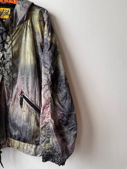 1990s JET SET nylon smock