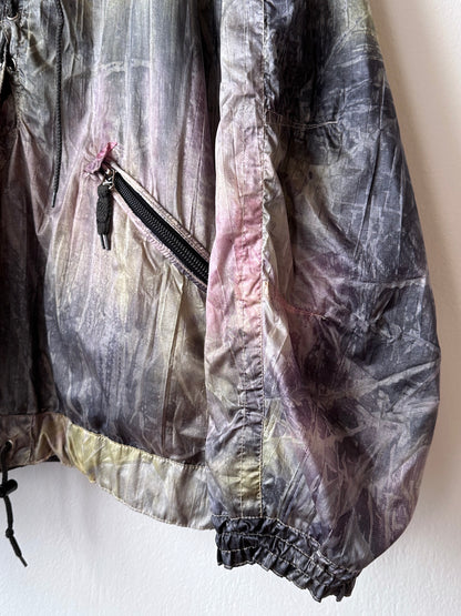 1990s JET SET nylon smock