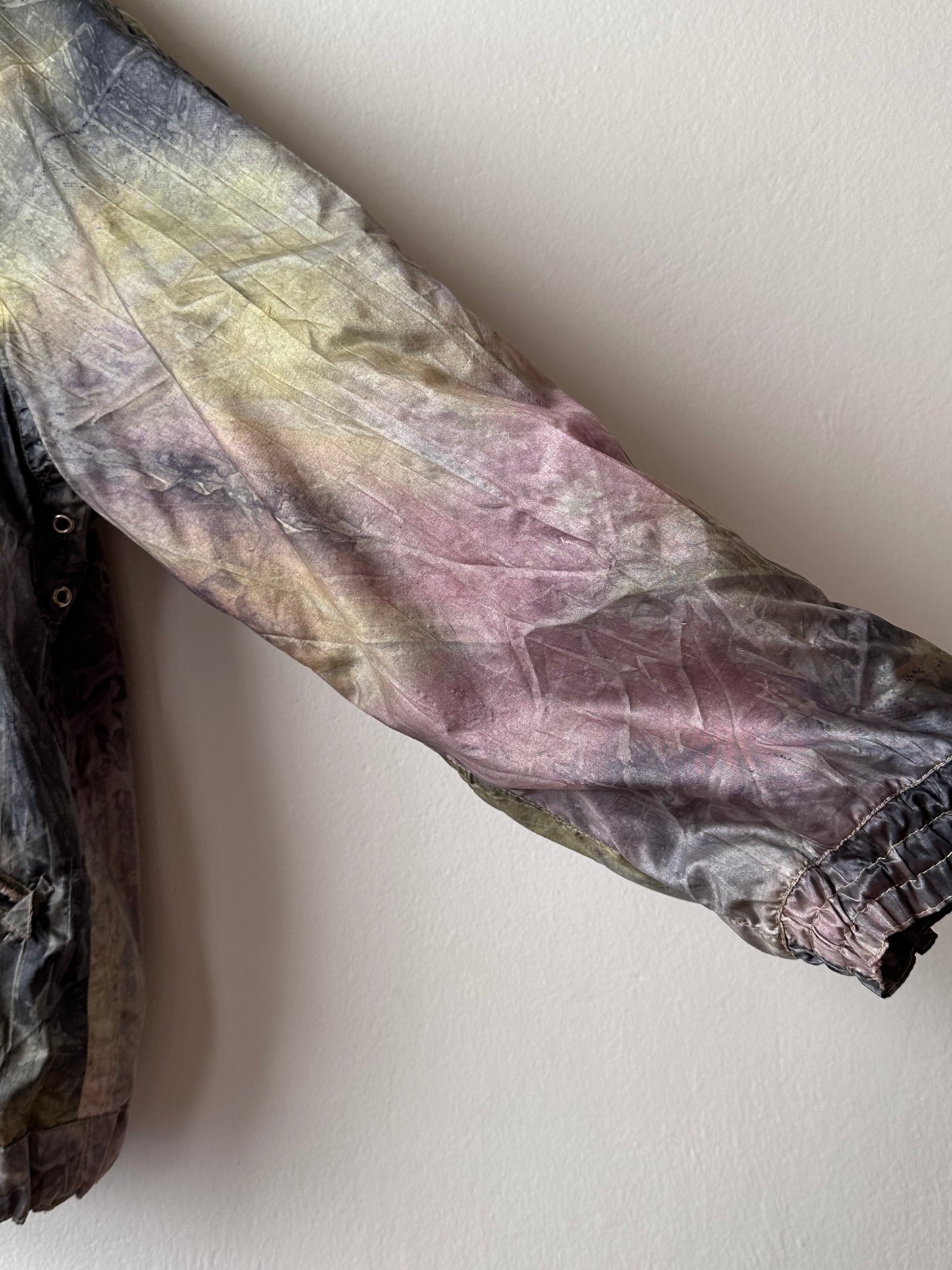 1990s JET SET nylon smock