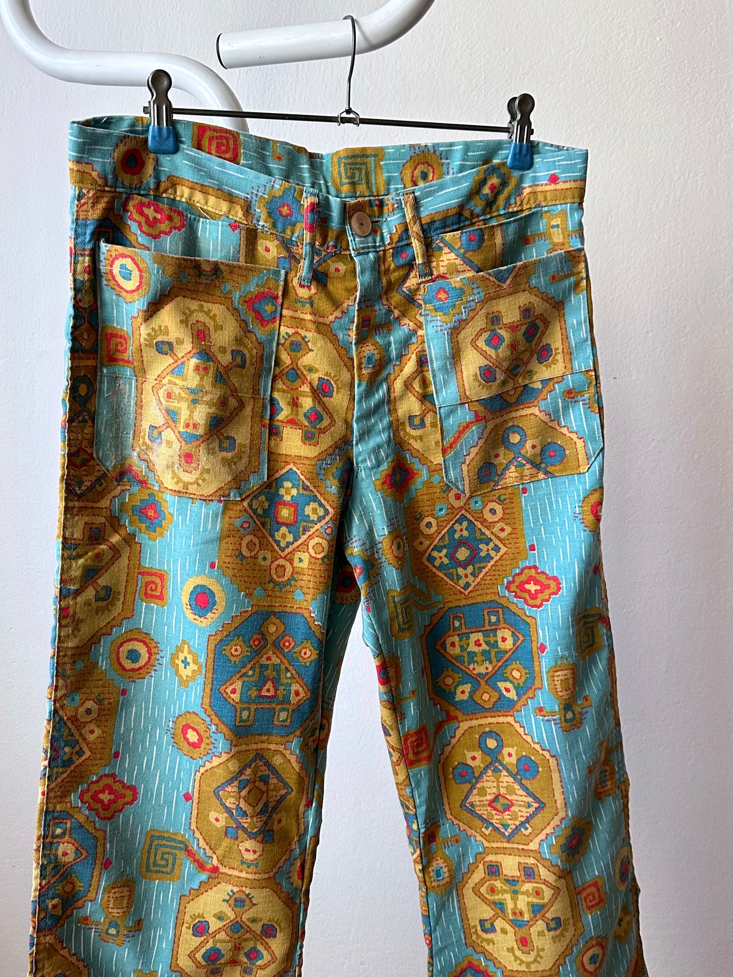 70's 70年代 Vintage ヴィンテージ flare pants hippie ヒッピー France French Toto 古着屋 プラハ 古着 Praha Prague Vintage store ユーロ古着 ヨーロッパ古着