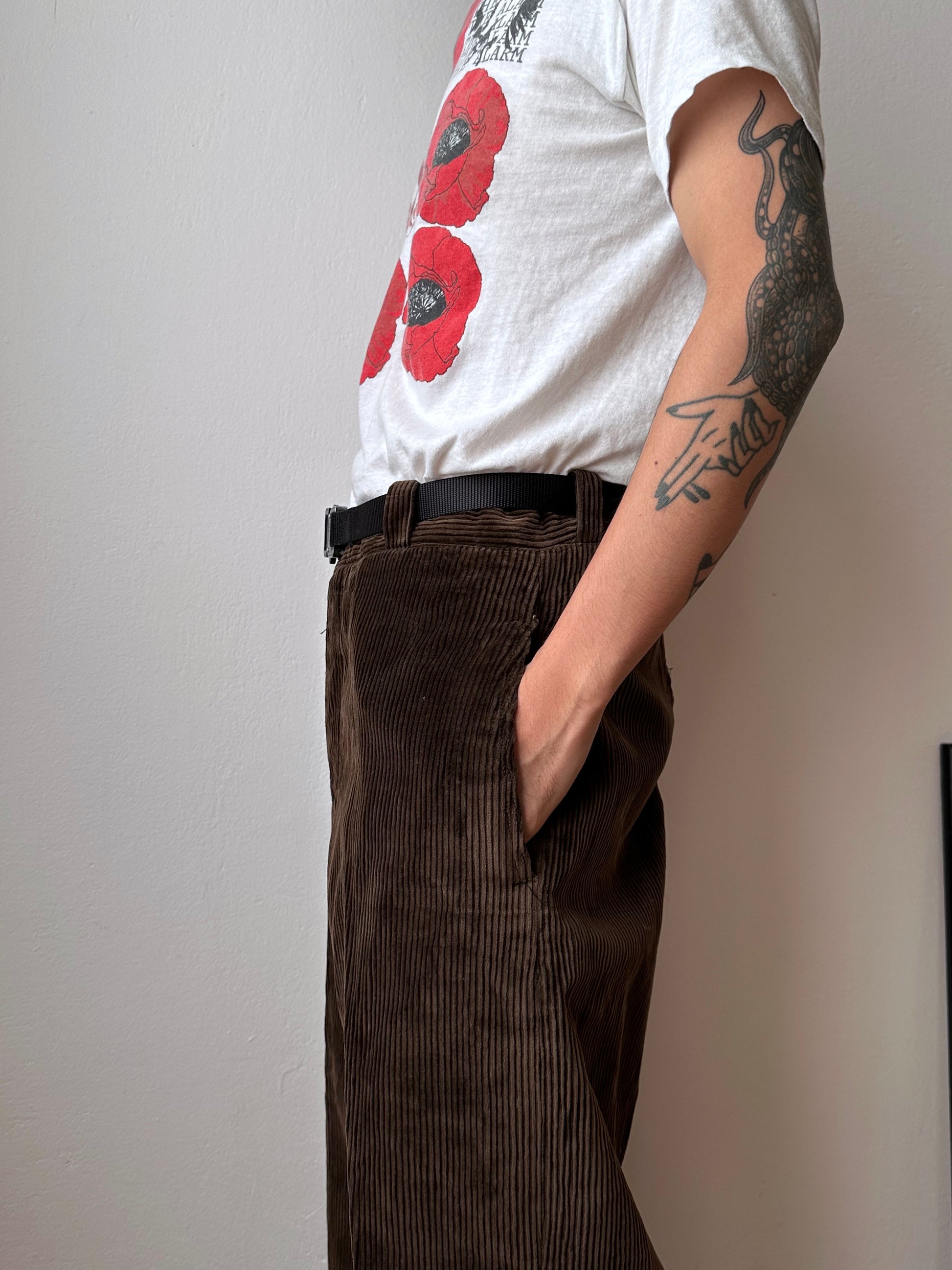 1930's French work corduroy コーデュロイ Toto Prague Praha Antique shop Vintage clothing store Second hand プラハ 古着屋 ユーロ古着 フランス買い付け 古着卸 30年代 フレンチワーク Hunting ハンティング