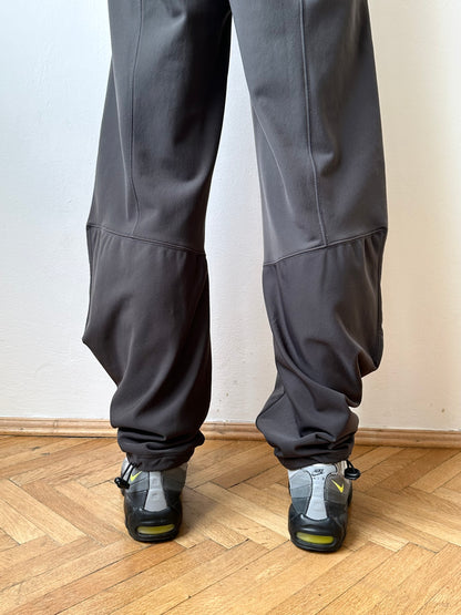 90s Marithé + François Girbaud nylon suspender pants