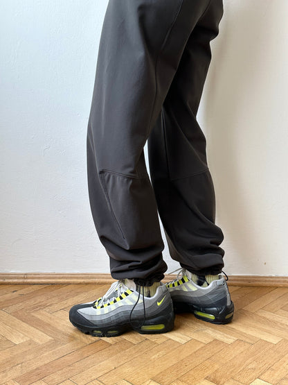 90s Marithé + François Girbaud nylon suspender pants