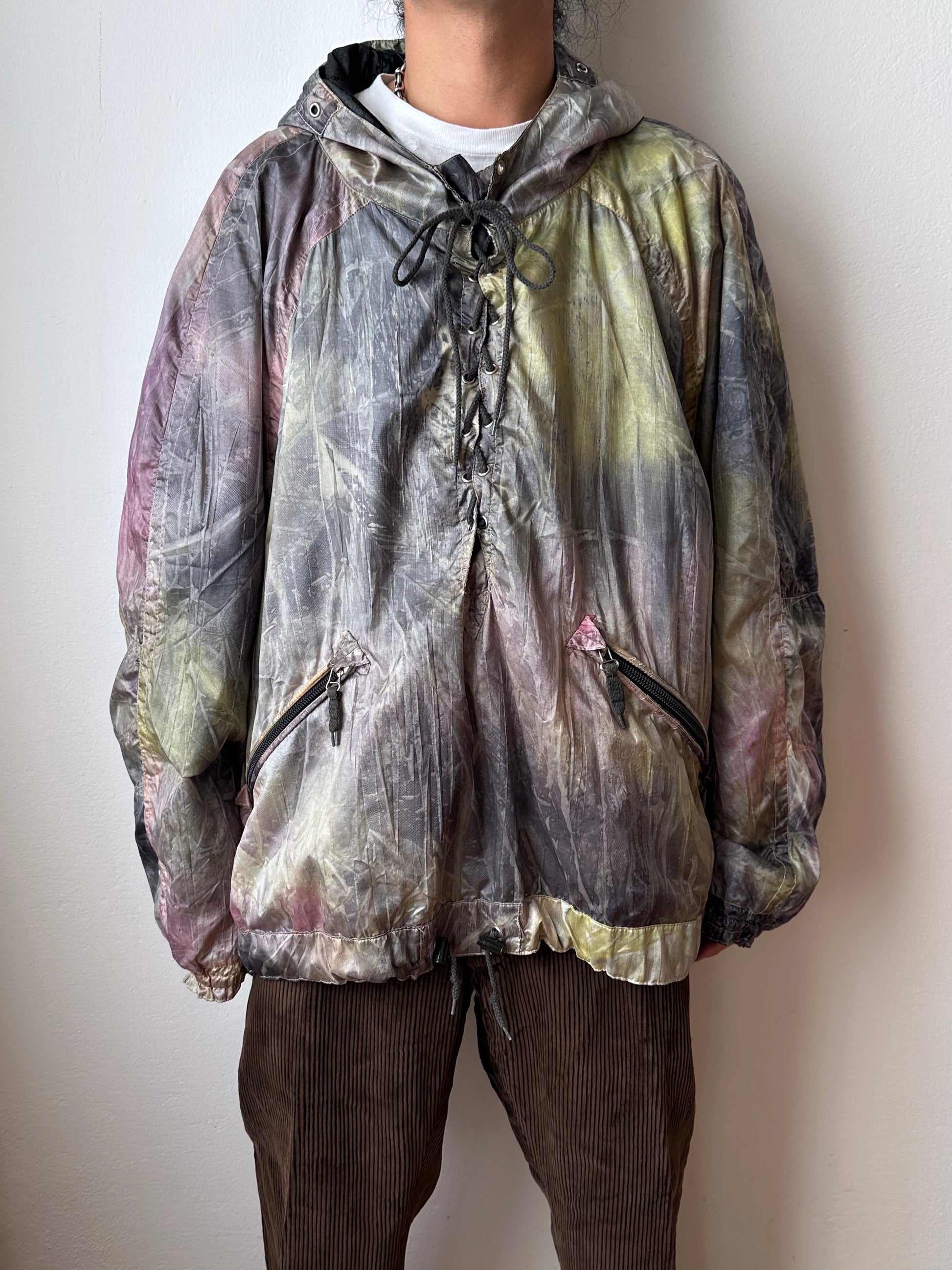 JET SET 1980's Vintage Ski smock Nylon Pullover Jacket Made in Italy Toto Prague Praha Antique shop Vintage clothing store Second hand プラハ 古着屋 ユーロ古着 フランス買い付け 古着卸 80年代