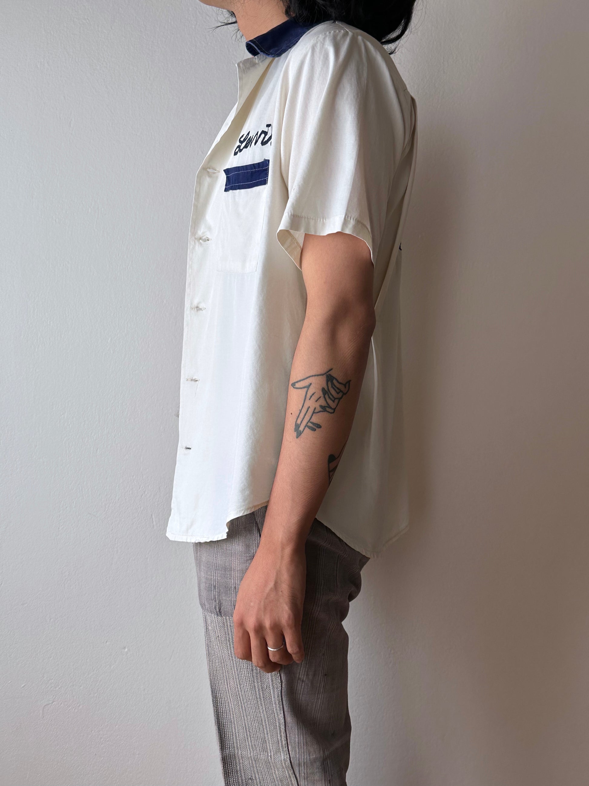 70's 80's Bowling shirt 70年代 80年代 ボーリングシャツ Vintage ヴィンテージ Toto 古着屋 プラハ 古着 Praha Prague Vintage store ユーロ古着 ヨーロッパ古着 フランス買い付け