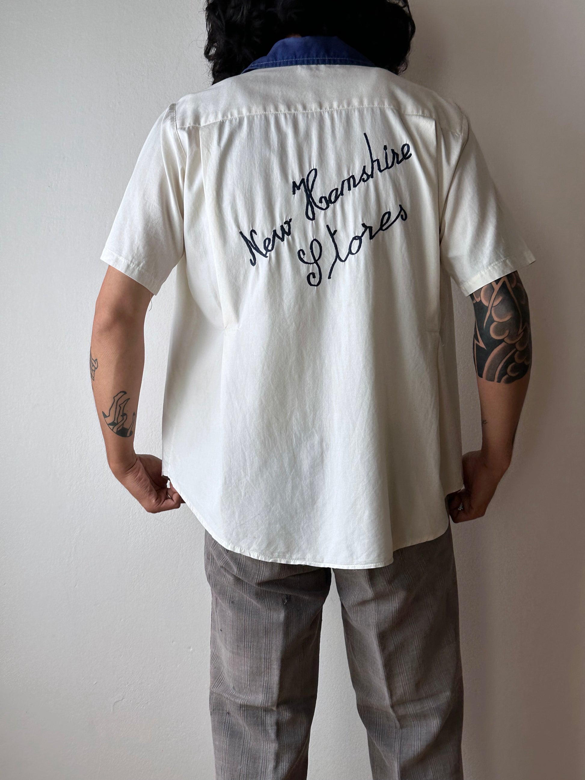 70's 80's Bowling shirt 70年代 80年代 ボーリングシャツ Vintage ヴィンテージ Toto 古着屋 プラハ 古着 Praha Prague Vintage store ユーロ古着 ヨーロッパ古着 フランス買い付け