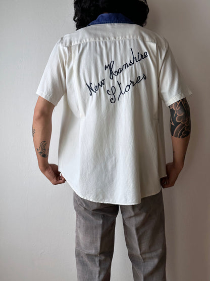 70's 80's Bowling shirt 70年代 80年代 ボーリングシャツ Vintage ヴィンテージ Toto 古着屋 プラハ 古着 Praha Prague Vintage store ユーロ古着 ヨーロッパ古着 フランス買い付け