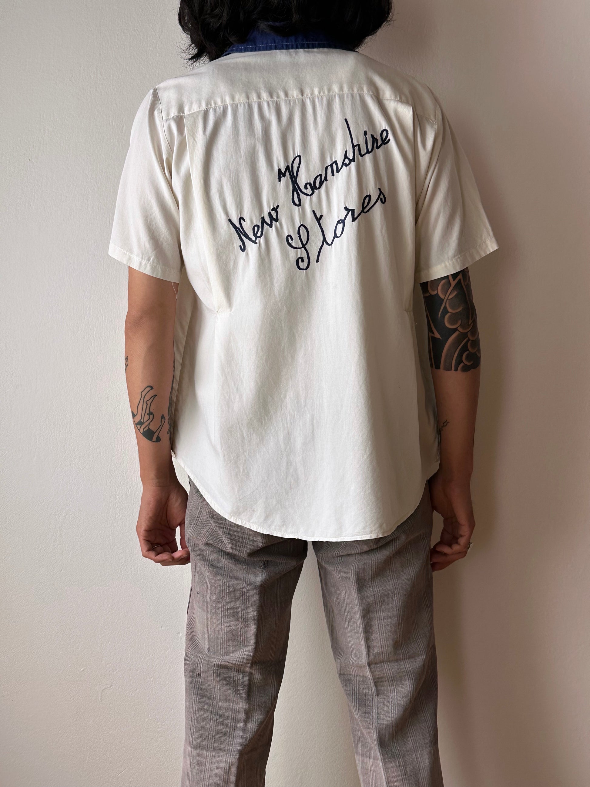 70's 80's Bowling shirt 70年代 80年代 ボーリングシャツ Vintage ヴィンテージ Toto 古着屋 プラハ 古着 Praha Prague Vintage store ユーロ古着 ヨーロッパ古着 フランス買い付け
