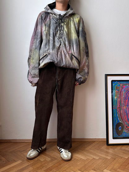 1930's French work corduroy コーデュロイ Toto Prague Praha Antique shop Vintage clothing store Second hand プラハ 古着屋 ユーロ古着 フランス買い付け 古着卸 30年代 フレンチワーク Hunting ハンティング