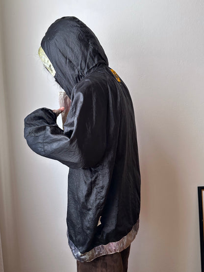 1990s JET SET nylon smock