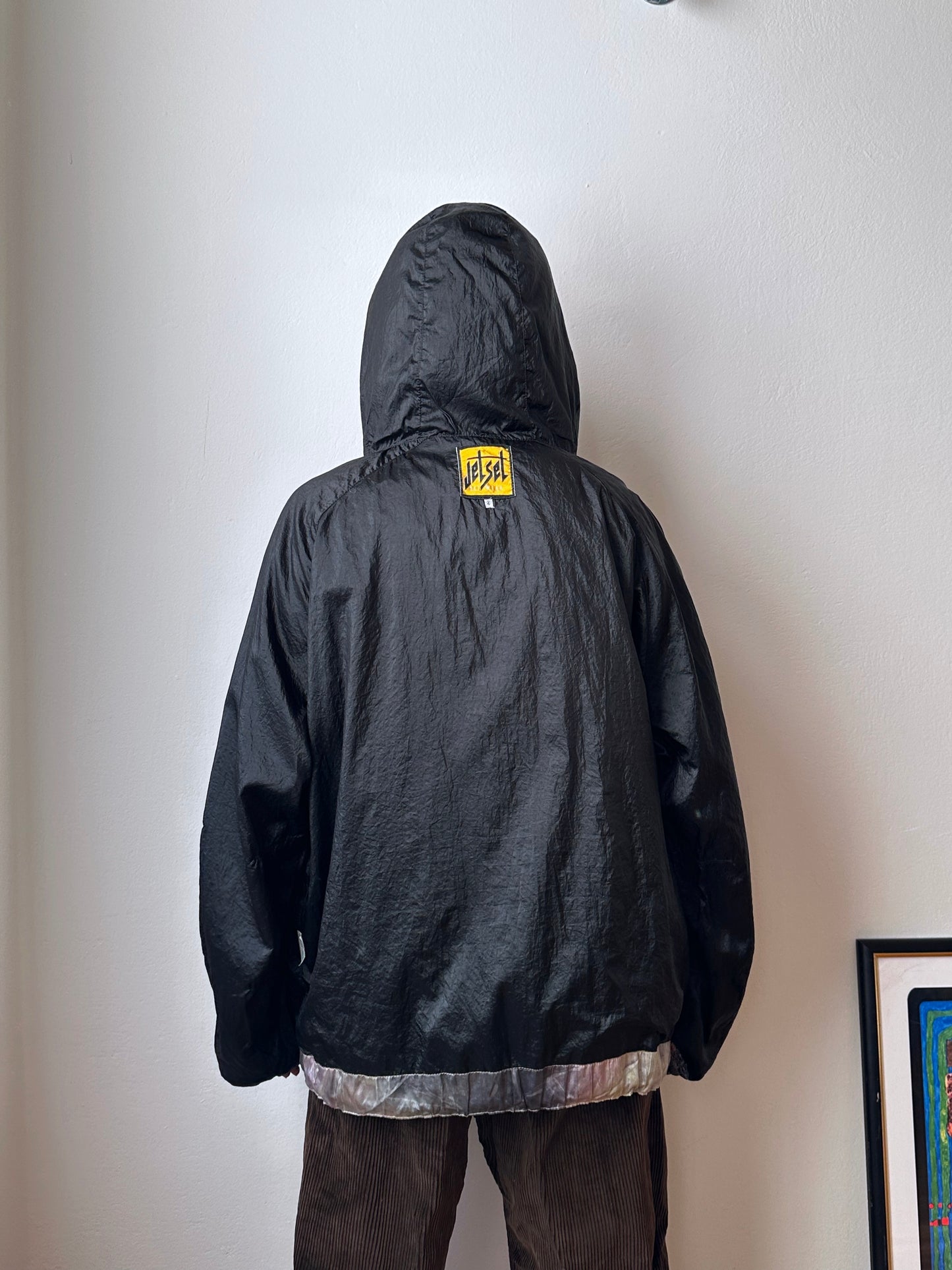 JET SET 1980's Vintage Ski smock Nylon Pullover Jacket Made in Italy Toto Prague Praha Antique shop Vintage clothing store Second hand プラハ 古着屋 ユーロ古着 フランス買い付け 古着卸 80年代