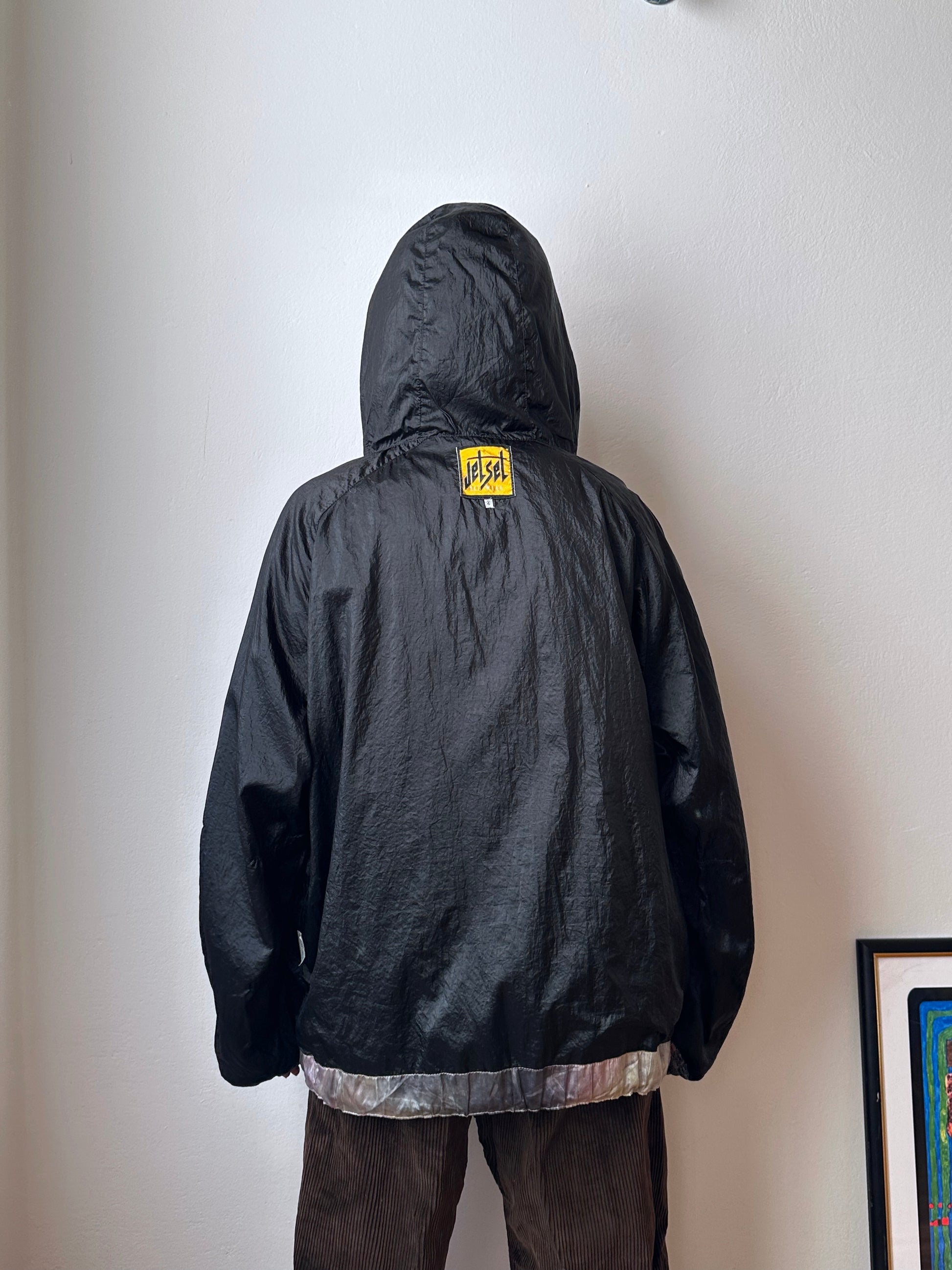 JET SET 1980's Vintage Ski smock Nylon Pullover Jacket Made in Italy Toto Prague Praha Antique shop Vintage clothing store Second hand プラハ 古着屋 ユーロ古着 フランス買い付け 古着卸 80年代