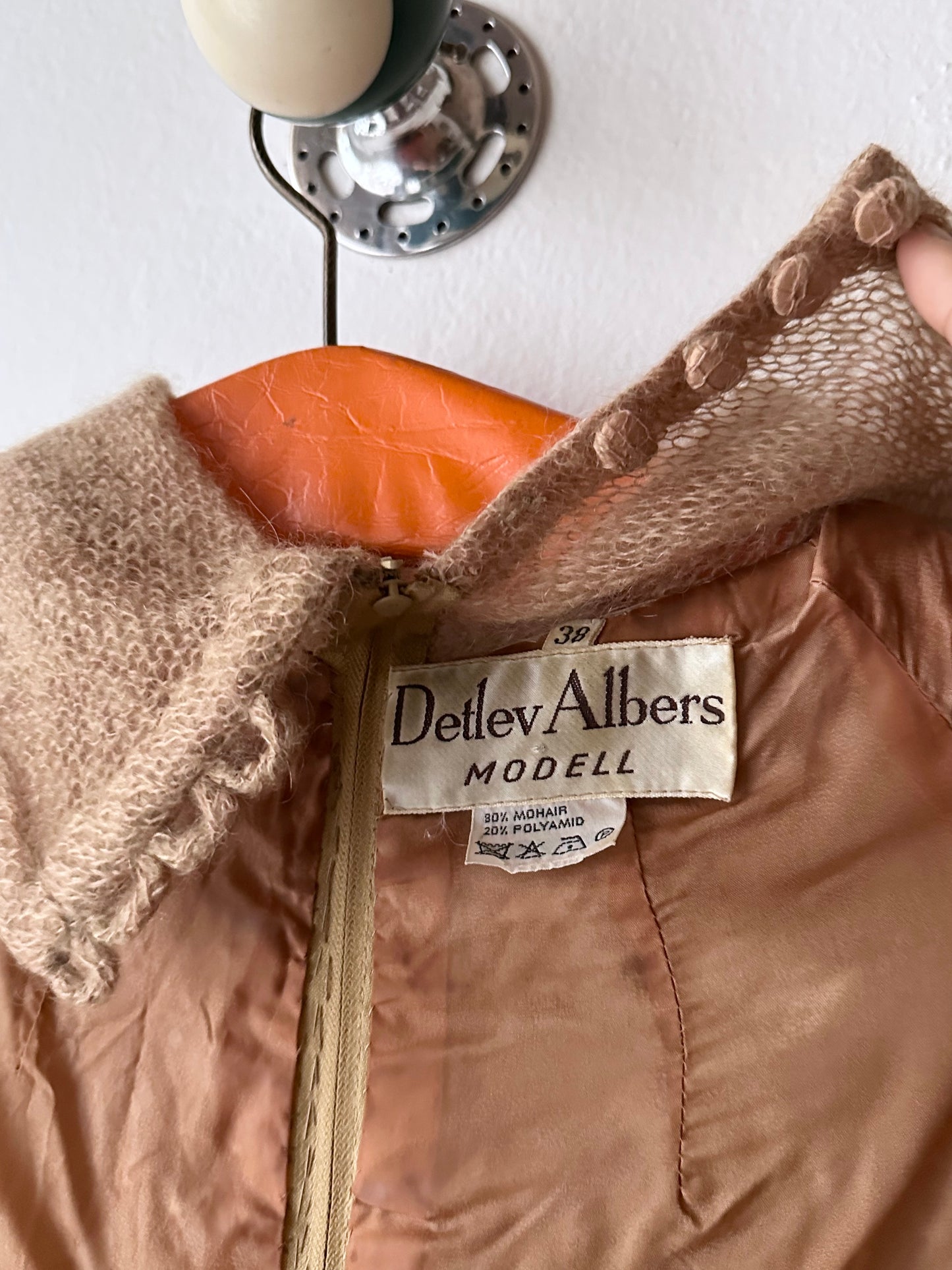 -early 70s West Germany mohair dress