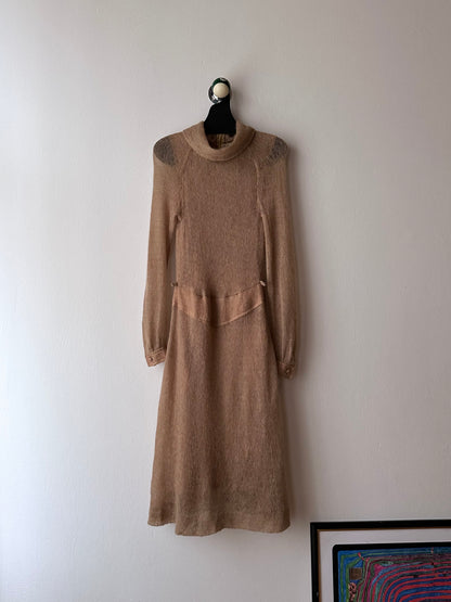 -early 70s West Germany mohair dress