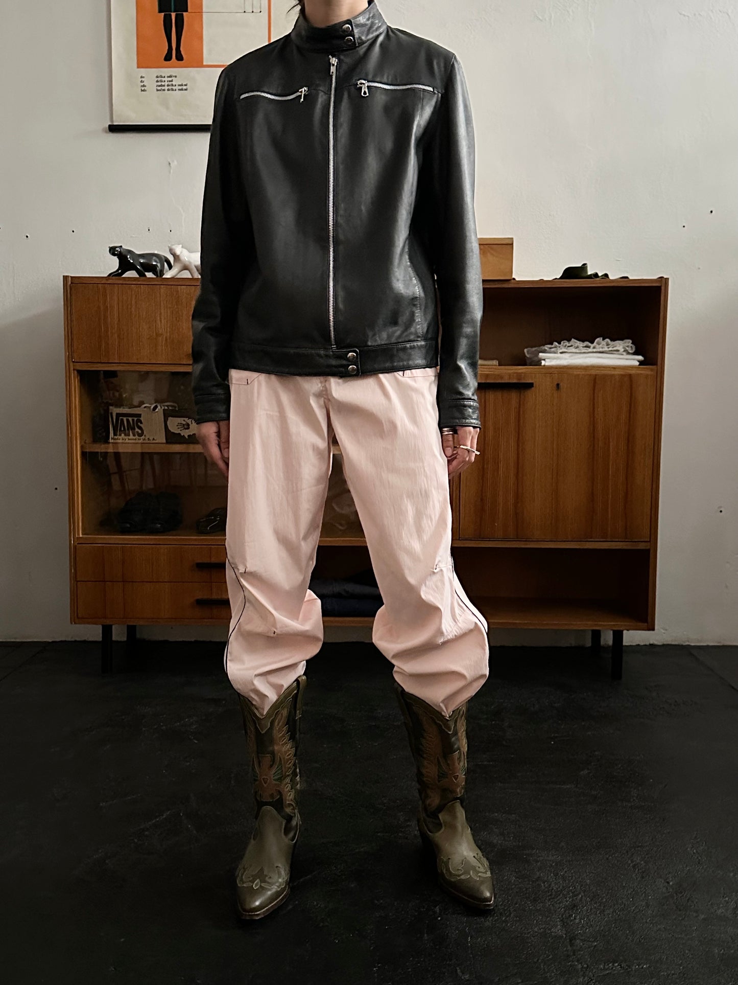 90s café racer jacket