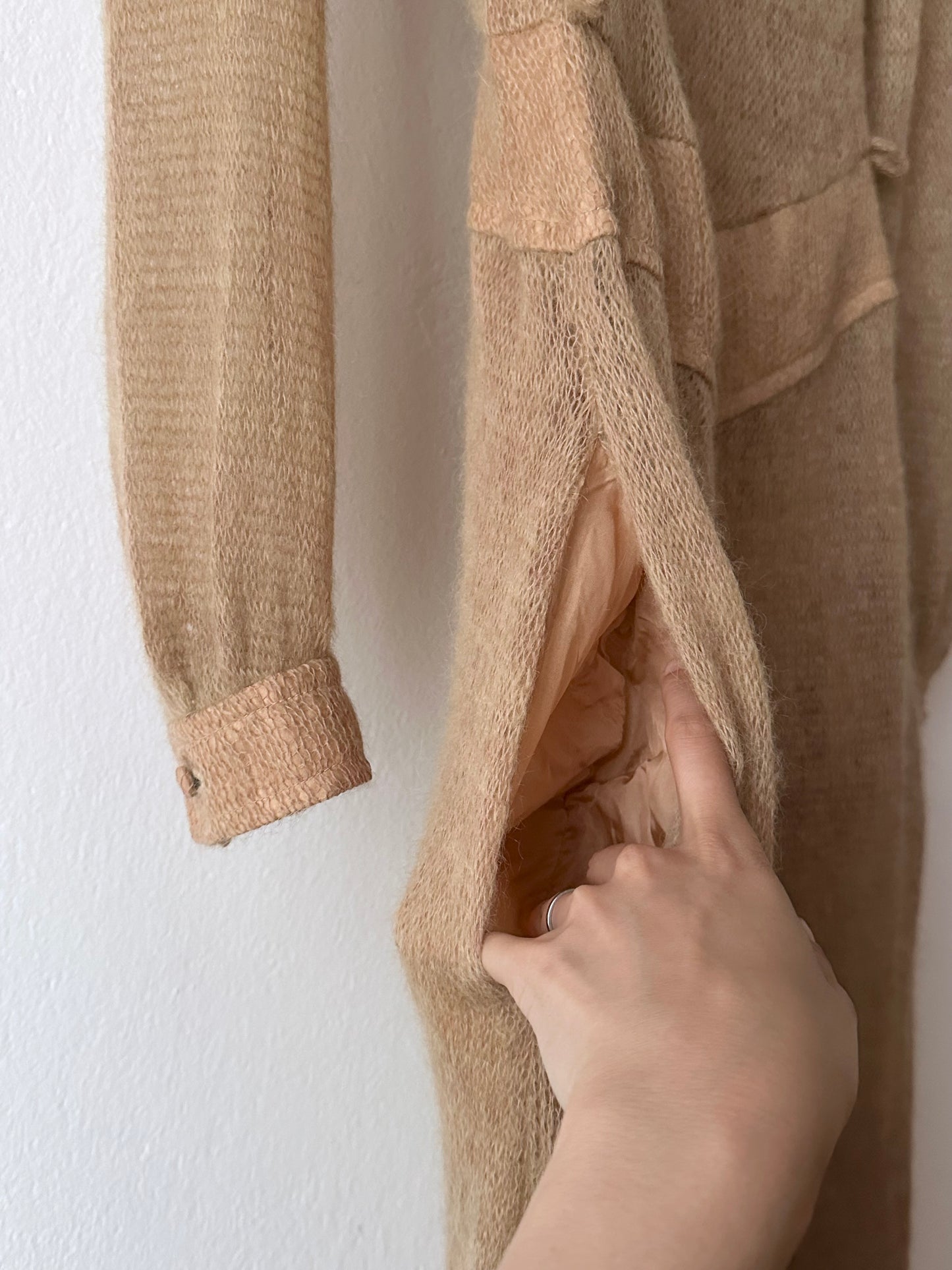 -early 70s West Germany mohair dress