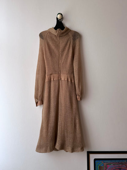 -early 70s West Germany mohair dress