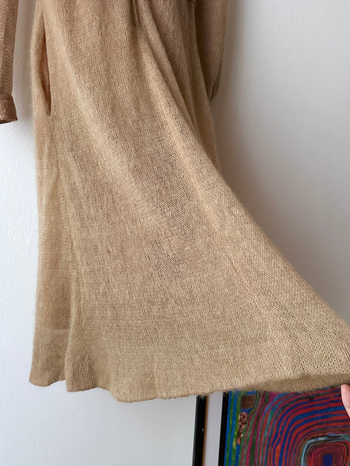 -early 70s West Germany mohair dress