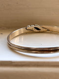 knotting clasp bangle