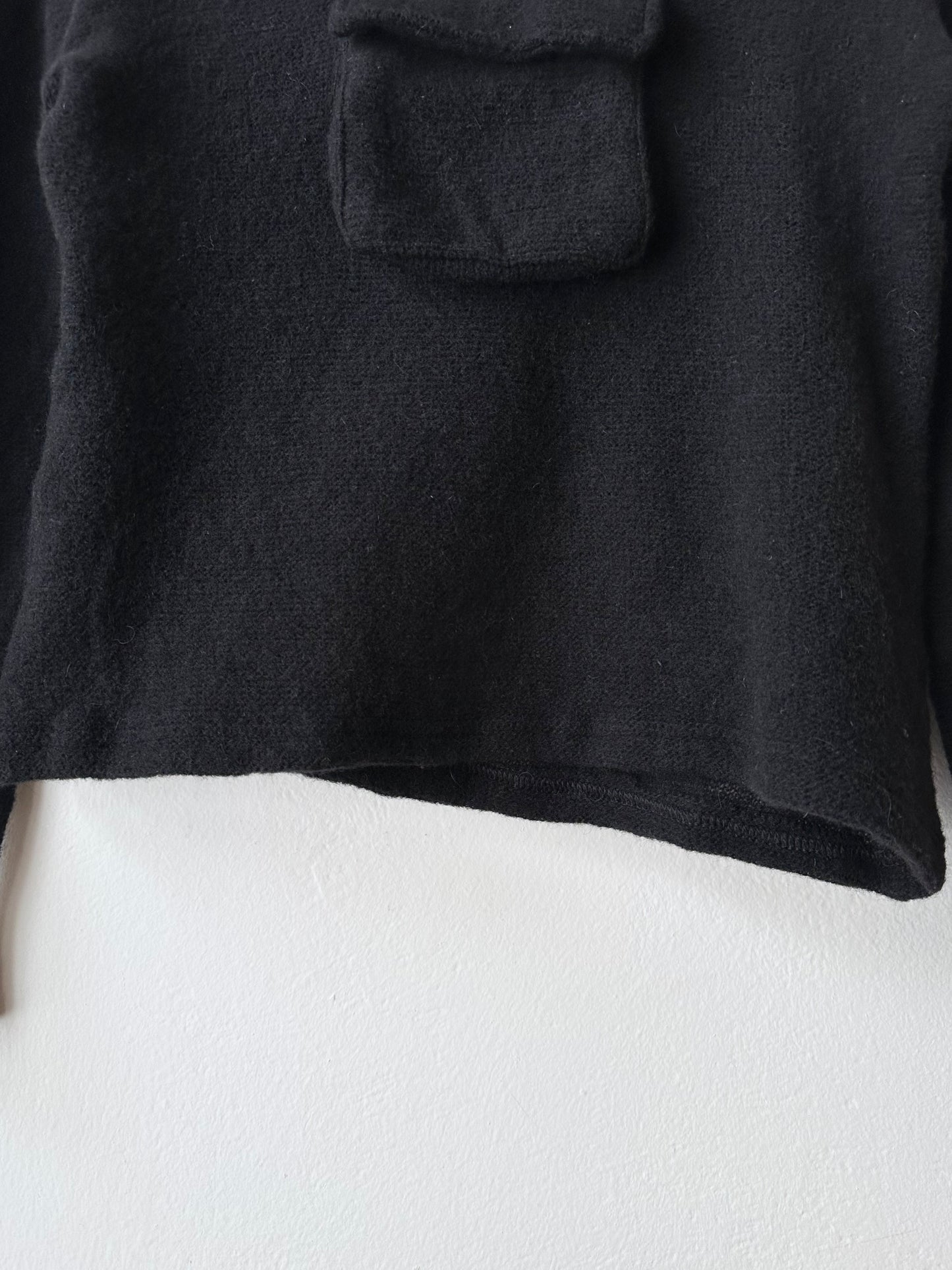 W.&L.T. Walter Van Beirendonck black hoodie